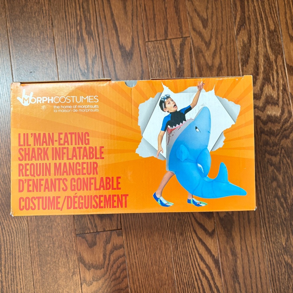 MorphCostumes Lil' Man-Eating Shark Inflatable Costume Youth Unisex One Size